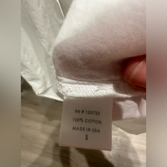 Xirena Channing Shirt in White Size Small - Picture 11 of 11